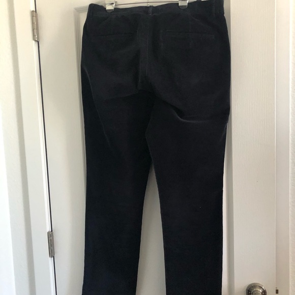 Theory men’s slim dark blue corduroy pants - Picture 2 of 4